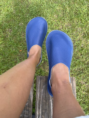 Babouches cuir barefoot artisanales