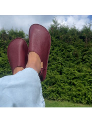 Babouches cuir barefoot artisanales