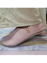 Chaussons babouches en cuir souple du 34 au 49 Tomar Creation