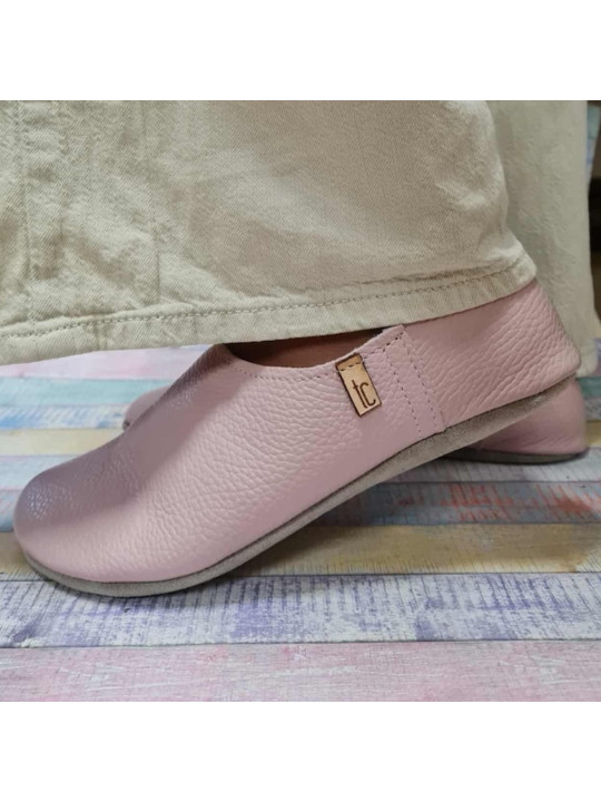 Chaussons babouches en cuir souple du 34 au 49 Tomar Creation