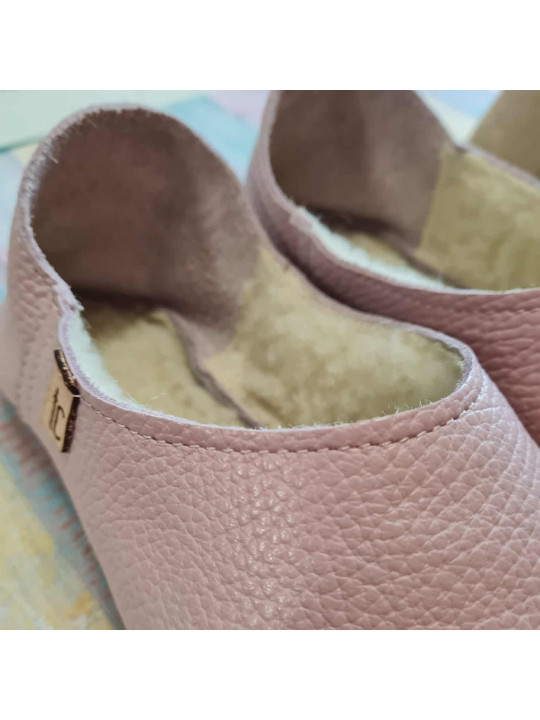 Chaussons babouches en cuir souple du 34 au 49 Tomar Creation