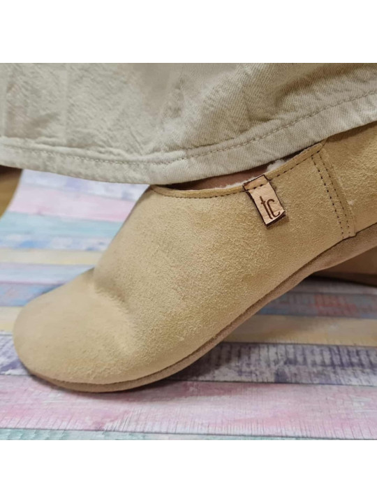 woolen slippers, 100% sheep,