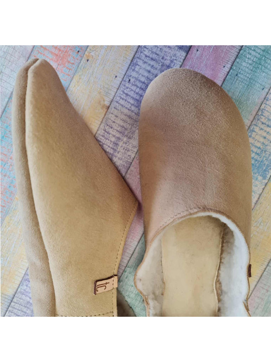 woolen slippers, 100% sheep,