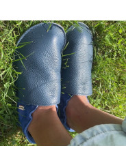 Classic barefoot gomme cuir • Enfant & adulte 18–48 •  Tomar Creation