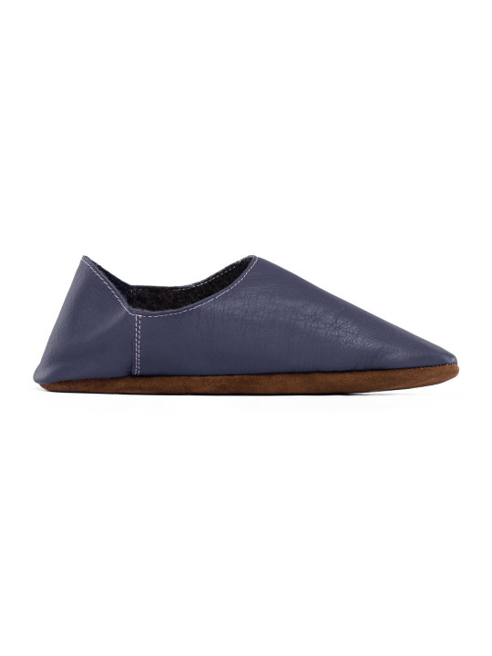 Babouche slippers - blu marino