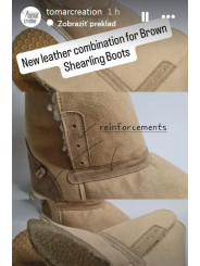 Kožušinové Boots – Minimalistický Barefoot Dizajn – Výber Podošvy | Tomar Creation