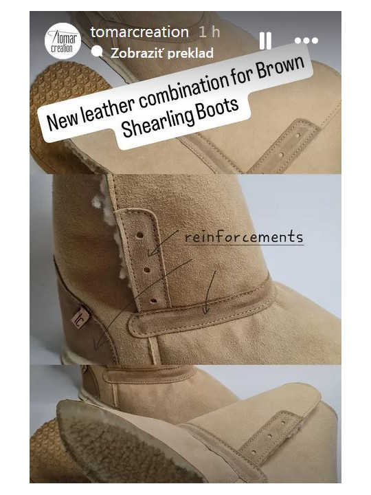 Kožušinové Boots – Minimalistický Barefoot Dizajn – Výber Podošvy | Tomar Creation