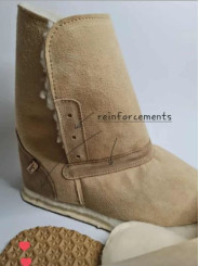 Bottes Peau Lainée – Modèle Minimaliste Barefoot – Semelles au Choix | Tomar Creation