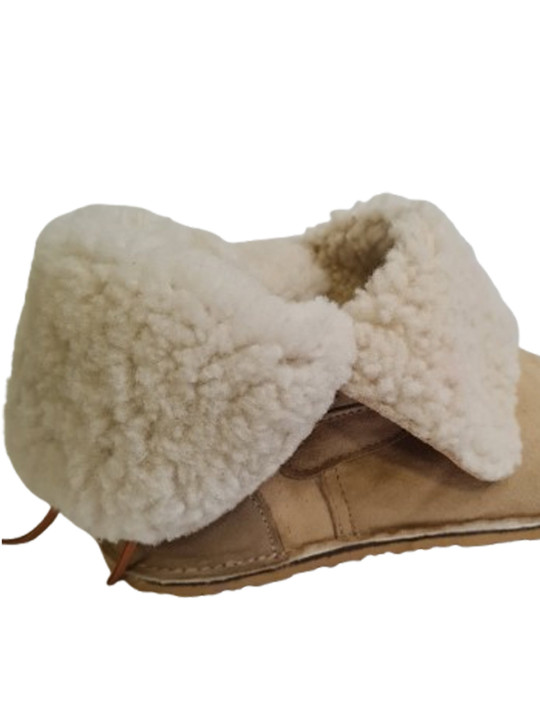 Kožušinové Boots – Minimalistický Barefoot Dizajn – Výber Podošvy | Tomar Creation