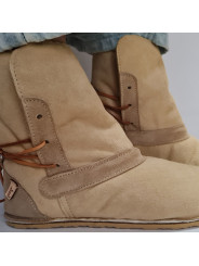 Sheepskin Boots – Minimalist Barefoot Design – Custom Sole Options | Tomar Creation gum sole collection