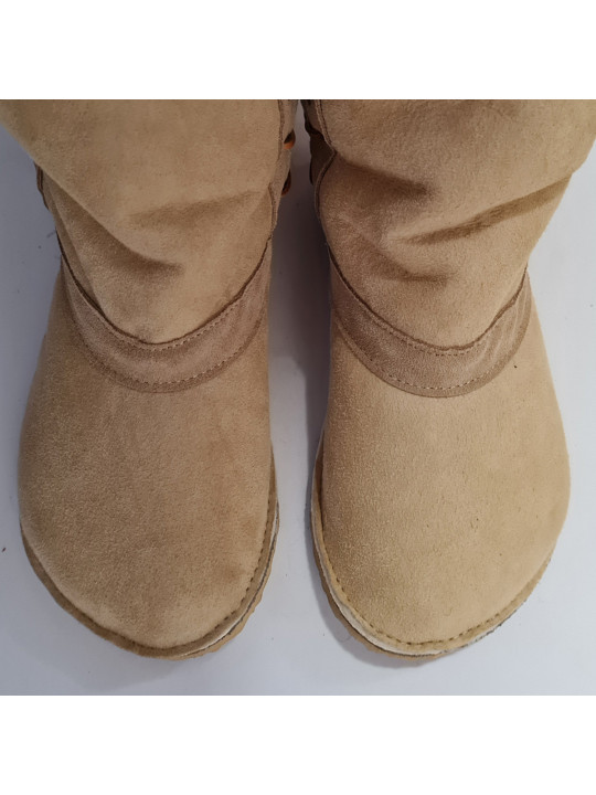 Bottes Peau Lainée – Modèle Minimaliste Barefoot – Semelles au Choix | Tomar Creation