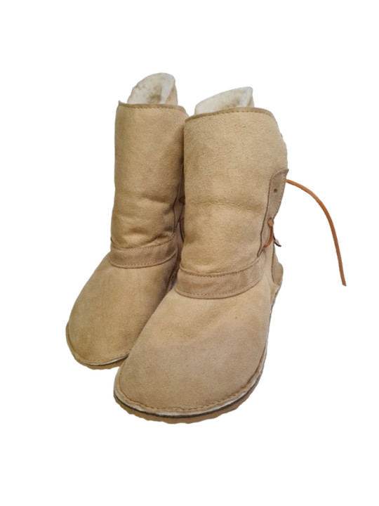 Bottes Peau Lainée – Modèle Minimaliste Barefoot – Semelles au Choix | Tomar Creation