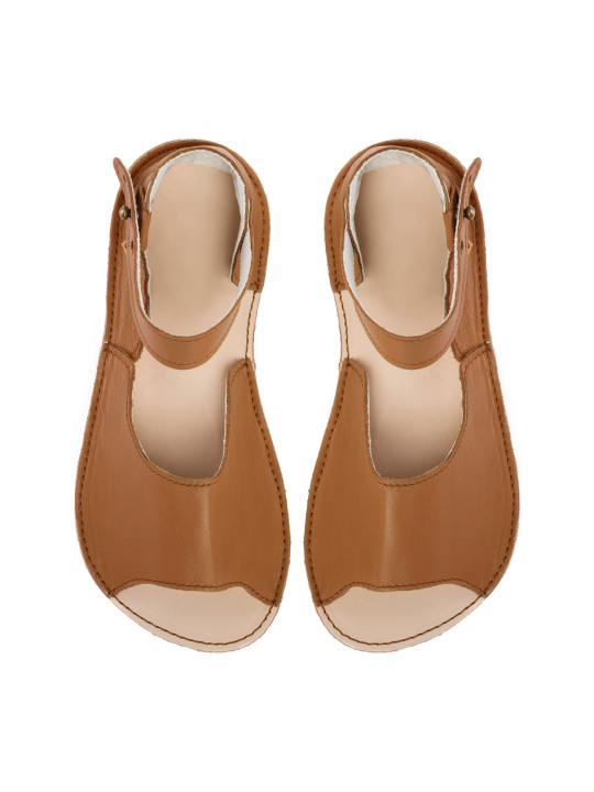 sandále extra mäkké barefoot brown