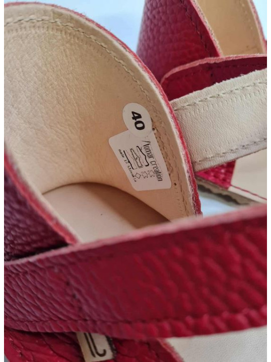 sandales barefoot extra souple minimaliste large et plate