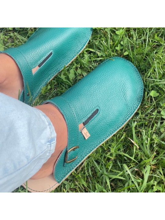 Barefoot clogs  soft leather, women's and men's slippers shoes