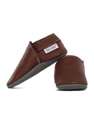 chaussons cuir - bruciato