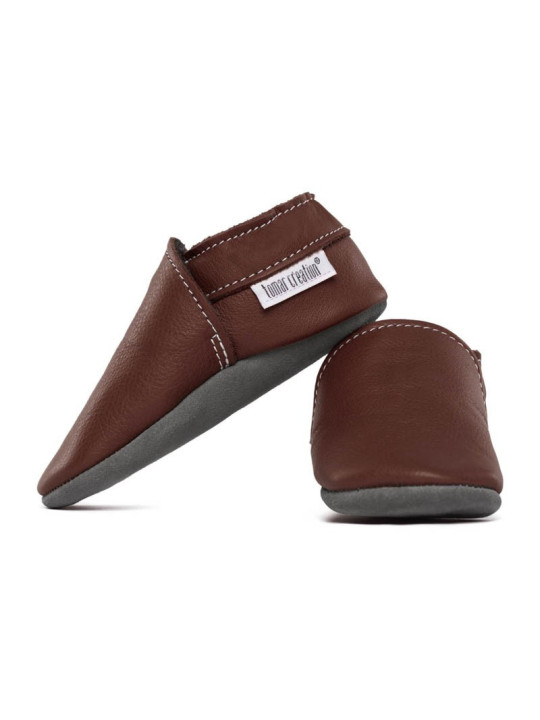 chaussons cuir - bruciato