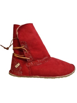 Sheepskin Boots – Minimalist Barefoot Design – Custom Sole Options | Tomar Creation gum sole collection