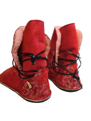 Bottes Peau Lainée – Modèle Minimaliste Barefoot – Semelles au Choix | Tomar Creation