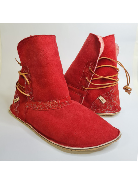 Bottes Peau Lainée – Modèle Minimaliste Barefoot – Semelles au Choix | Tomar Creation