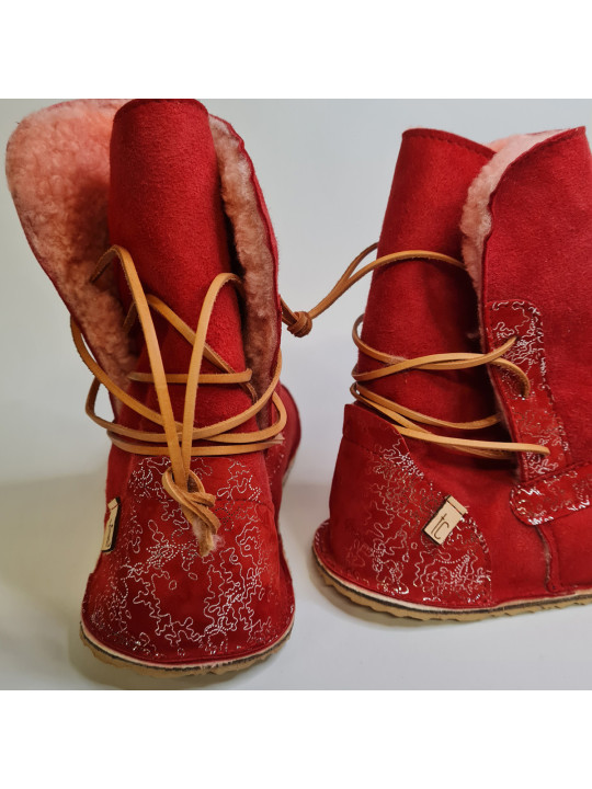 Bottes Peau Lainée – Modèle Minimaliste Barefoot – Semelles au Choix | Tomar Creation