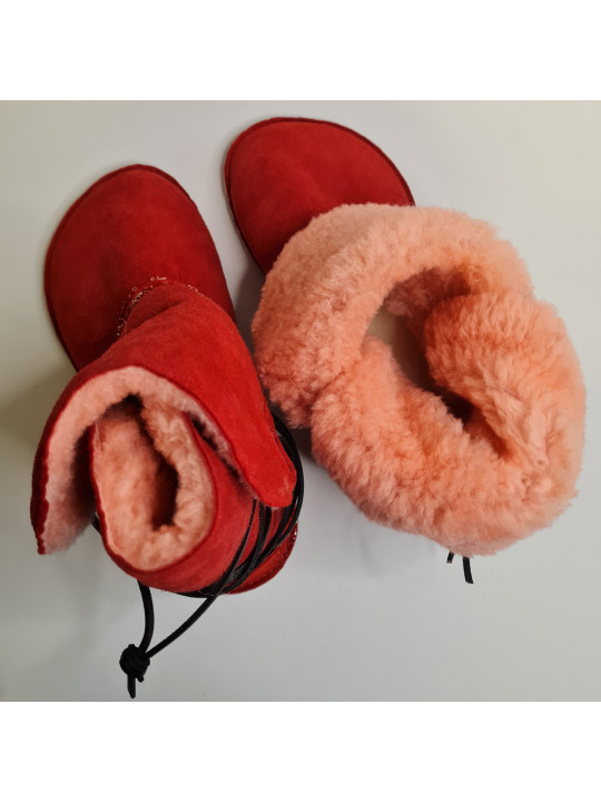 Sheepskin Boots – Minimalist Barefoot Design – Custom Sole Options | Tomar Creation gum sole collection