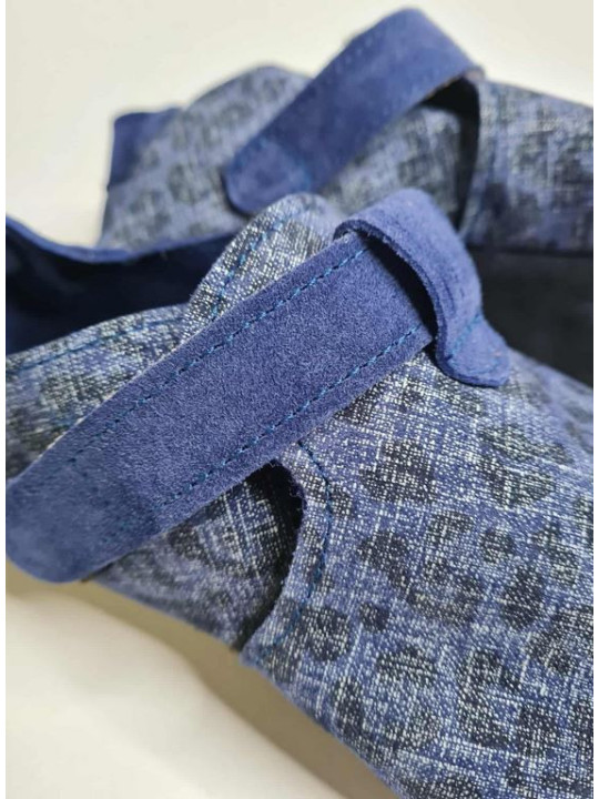 SLIM leather slippers with or without wool lining