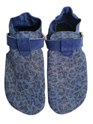 SLIM leather slippers with or without wool lining