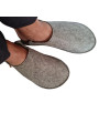 Wool slippers barefoot gum sole collection