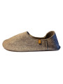 Wool slippers barefoot gum sole collection