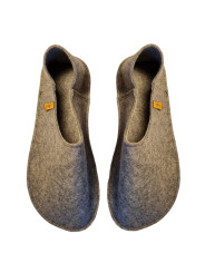 Wool slippers barefoot gum sole collection