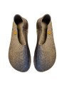 Wool slippers barefoot gum sole collection