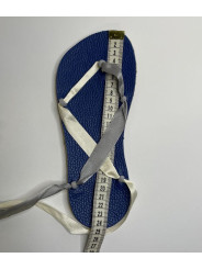 Soft leather Huarache rubber sole barefoot Minimalist sandals wide