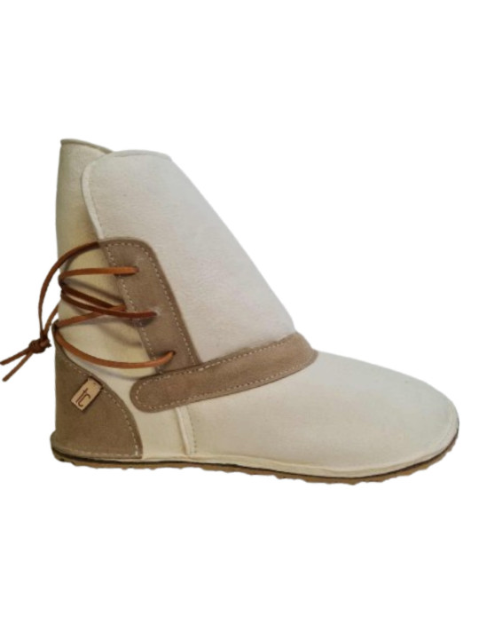 Sheepskin Boots – Minimalist Barefoot Design – Custom Sole Options | Tomar Creation gum sole collection