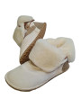 Sheepskin Boots – Minimalist Barefoot Design – Custom Sole Options | Tomar Creation gum sole collection