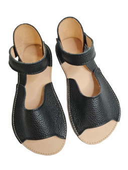 Sandále extra flexibilné barefoot kožene široké