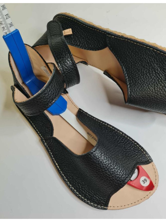 Sandále extra flexibilné barefoot kožene široké