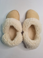 Bottines Basses Peau Lainée – Chaussons Minimalistes Mouton – Semelles au Choix | Tomar Creation