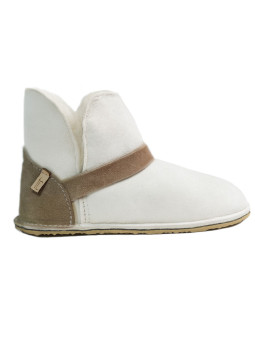 Bottines Basses Peau Lainée – Chaussons Minimalistes Mouton – Semelles au Choix | Tomar Creation