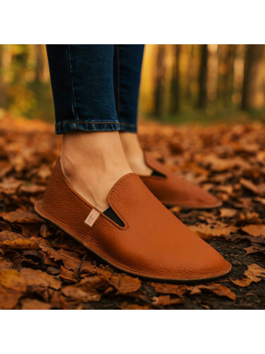 Loafer – Mocassins Minimalistes en Cuir – Confort Élastique – Semelles Flexibles | Tomar Creation