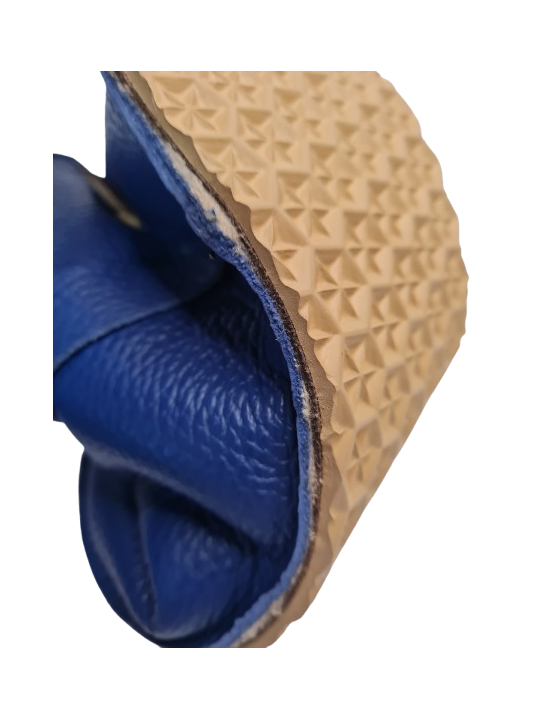 Bottines basses en cuir denim et laine – Chaud & minimaliste Semelles Flexibles | Tomar Creation