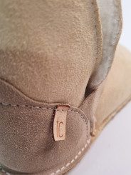 Bottines Basses Peau Lainée – Chaussons Minimalistes Mouton – Semelles au Choix | Tomar Creation