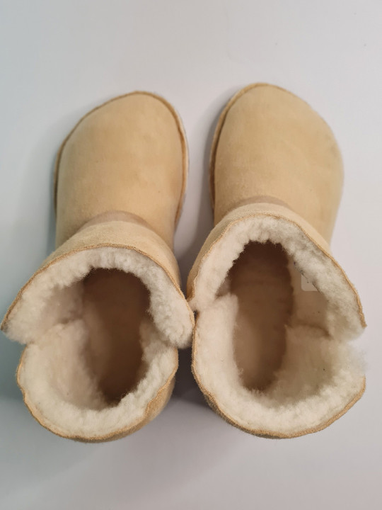 Bottines Basses Peau Lainée – Chaussons Minimalistes Mouton – Semelles au Choix | Tomar Creation