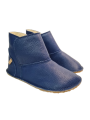 Bottines basses en cuir denim et laine – Chaud & minimaliste Semelles Flexibles | Tomar Creation