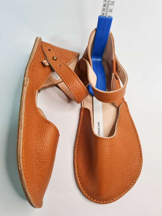 Balerinky extra mäkké barefoot vo farbe bruciato