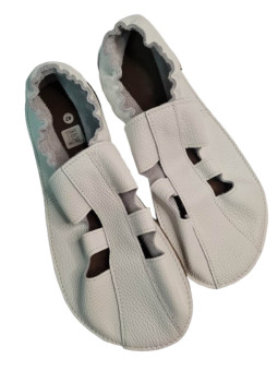 summer leather shoes barefoot slippers for big feet 46 - 47