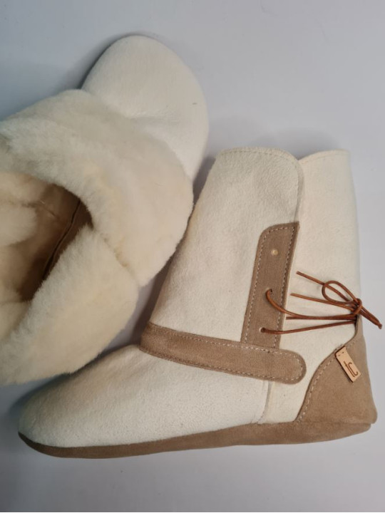 Sheepskin Boots – Minimalist Wool Slippers – Suede Leather Sole | Tomar Creation