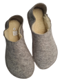 Wool slippers barefoot gum sole collection