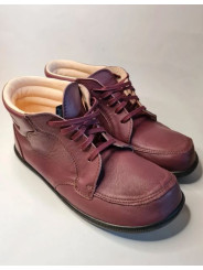 Chaussures Barefoot Hivernales à Lacets en Cuir : Confort, Chaleur et Adaptabilité pour Vos Pieds