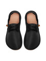 Lace up barefoot shoes nero
